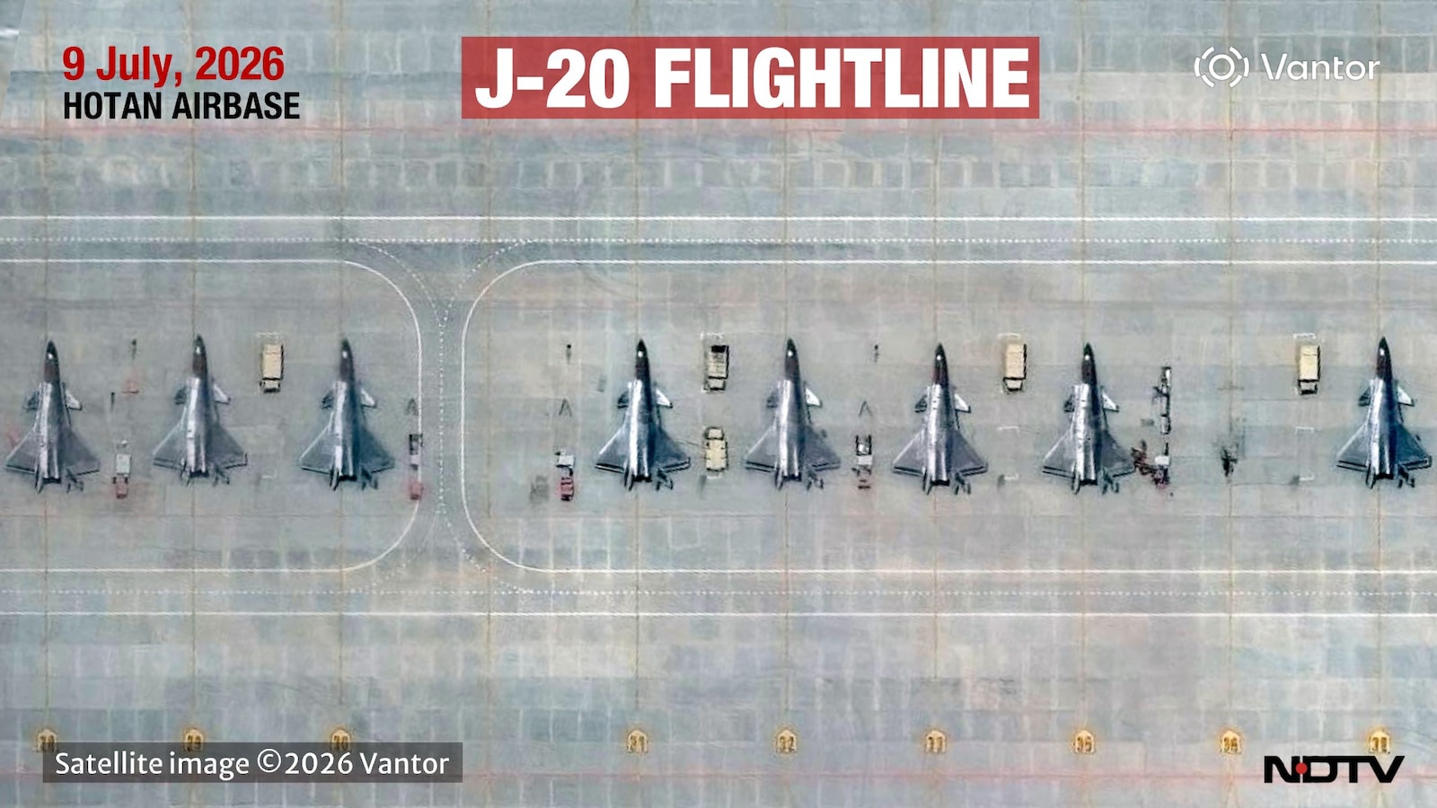 Exclusive: Satellites Show 11 Chinese J-20 Mighty Dragon Stealth Jets Facing India. New Delhi’s Answer Is Years Away