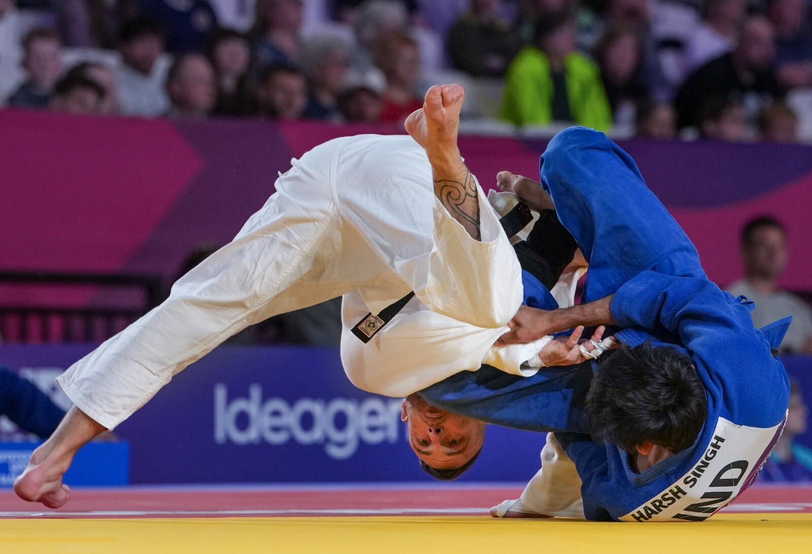 Judoka Harsh Singh Wins Historic Gold At Commonwealth Games