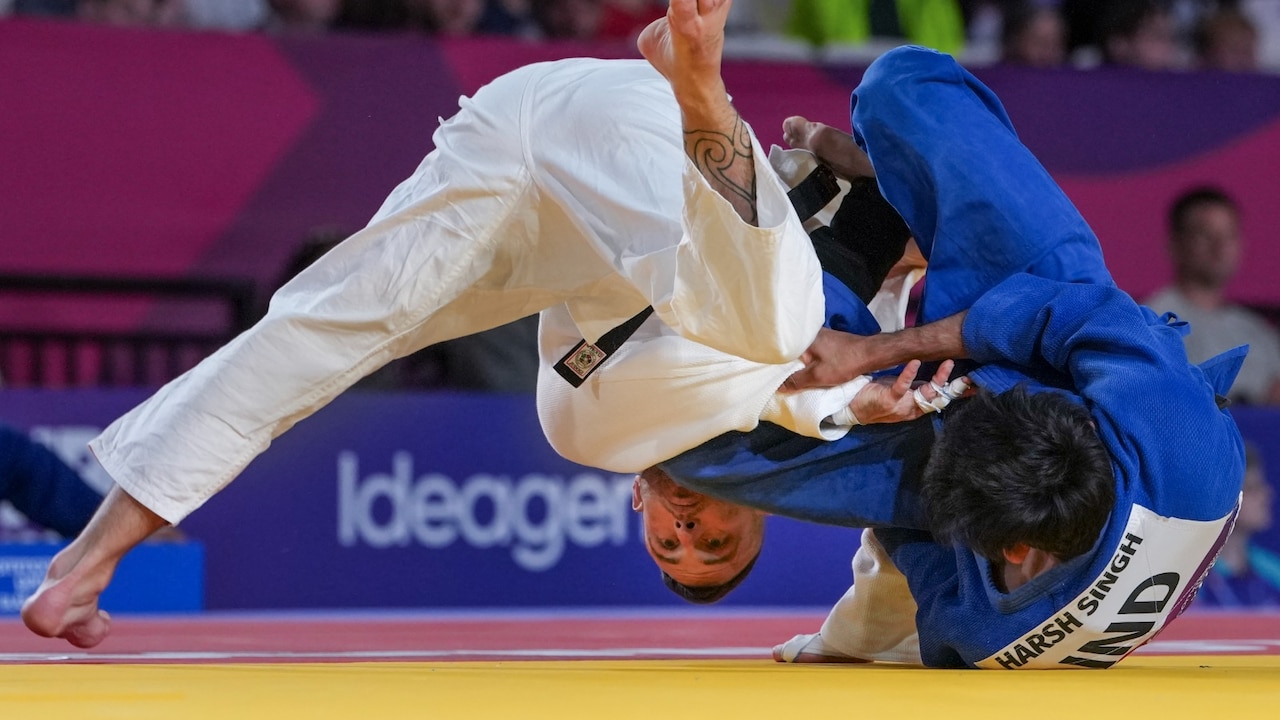 Judoka Harsh Singh Wins Historic Gold At Commonwealth Games