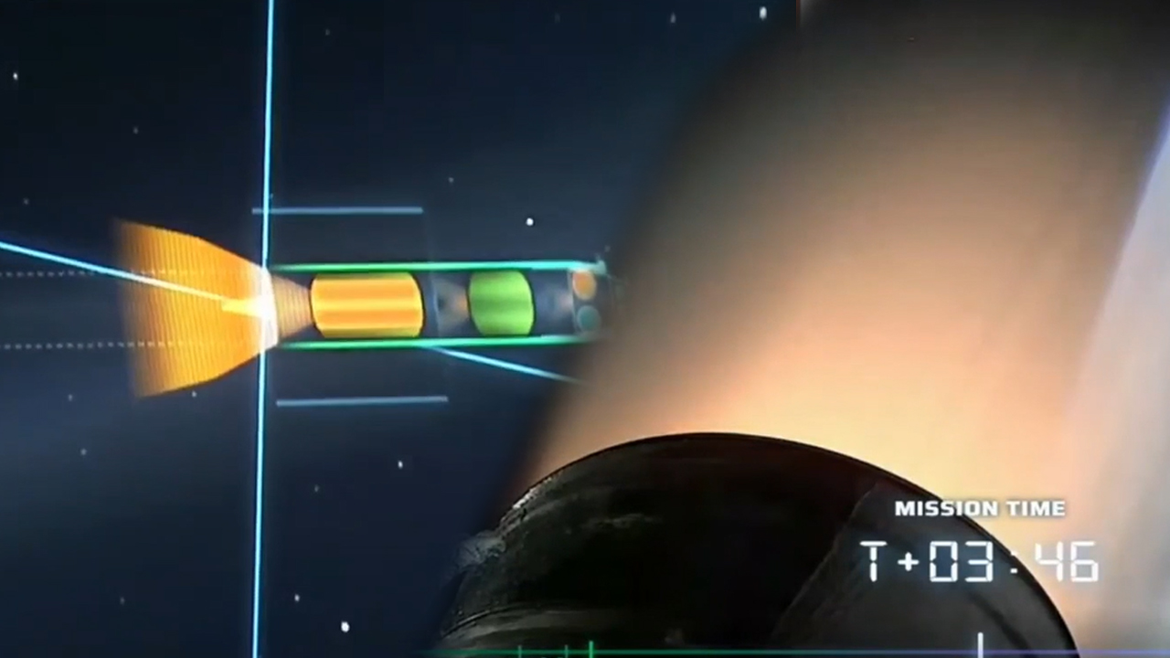 The Moment Skyroot's Vikram-1 Entered Space During Mission Aagaman