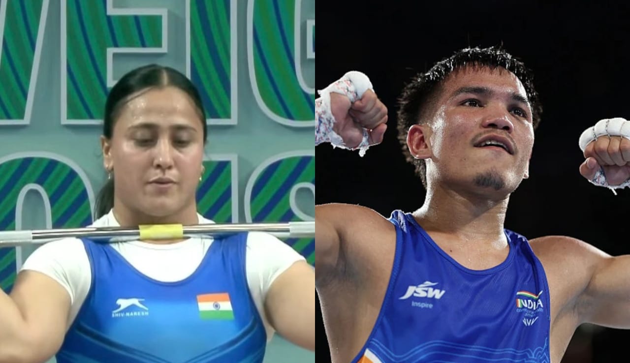CWG Day 6 Live: Harjinder In Silver Medal Position; Jadumani Assures 14th Medal