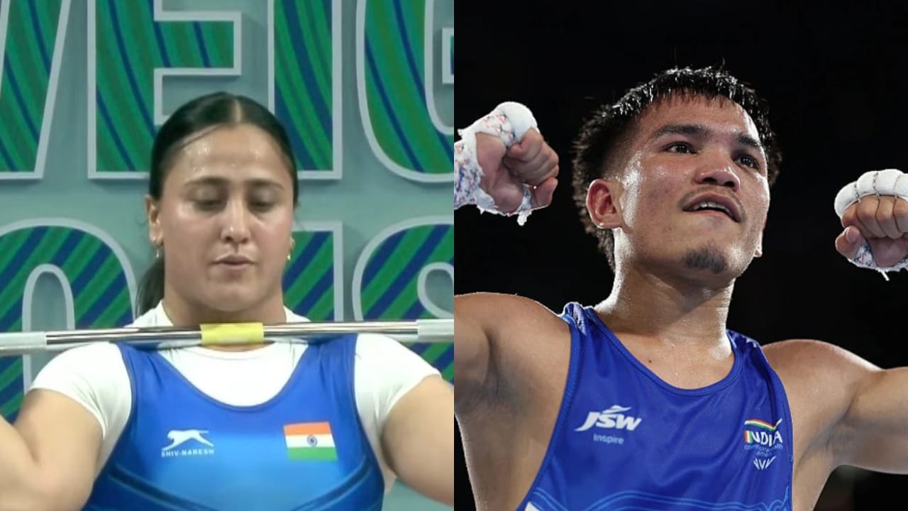 CWG Day 6 Live: Harjinder In Silver Medal Position; Jadumani Assures 14th Medal