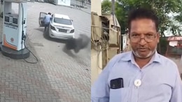 Video: Petrol Pump Staff Clings On To Car As It Speeds Off To Avoid Payment
