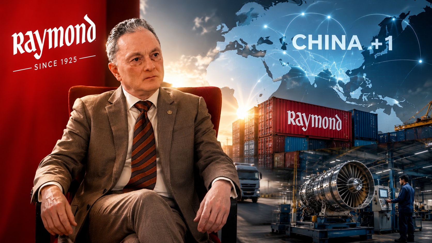 Raymond Chairman Says China+1 Is Now an “Operational Imperative”