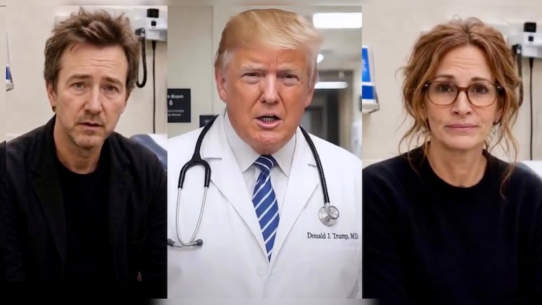 Donald Trump Sparks Buzz With AI Video Prescribing 'Treatment' For Celebrity Critics With 'TDS'