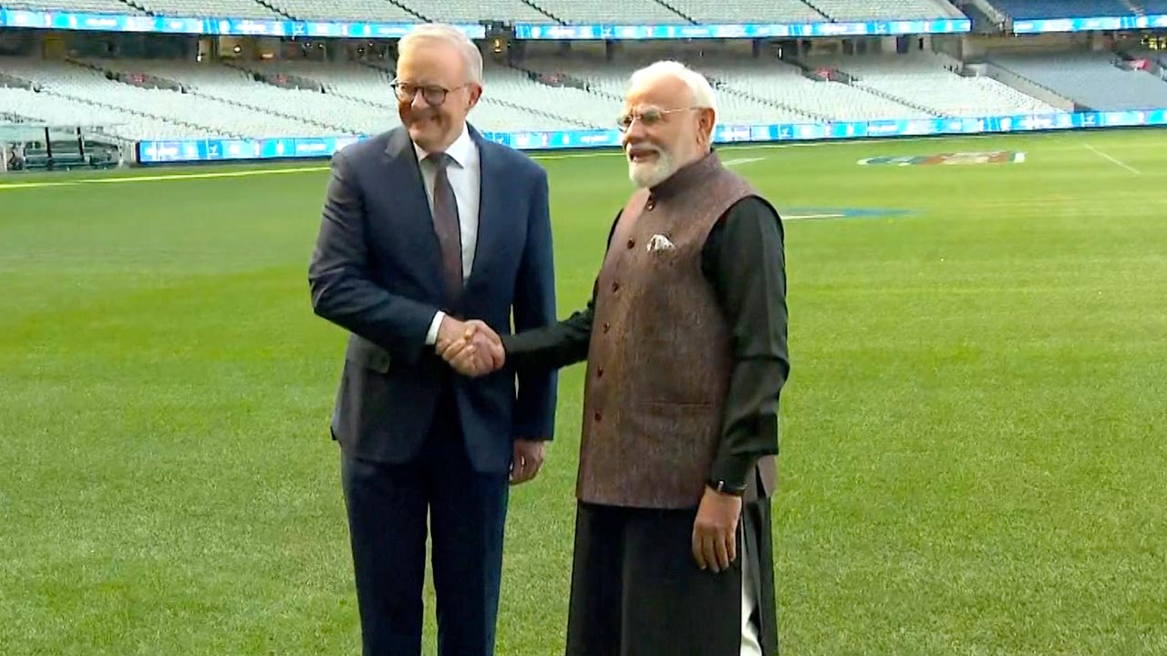 PM Modi, Australian PM Albanese Visit Iconic Melbourne Cricket Ground