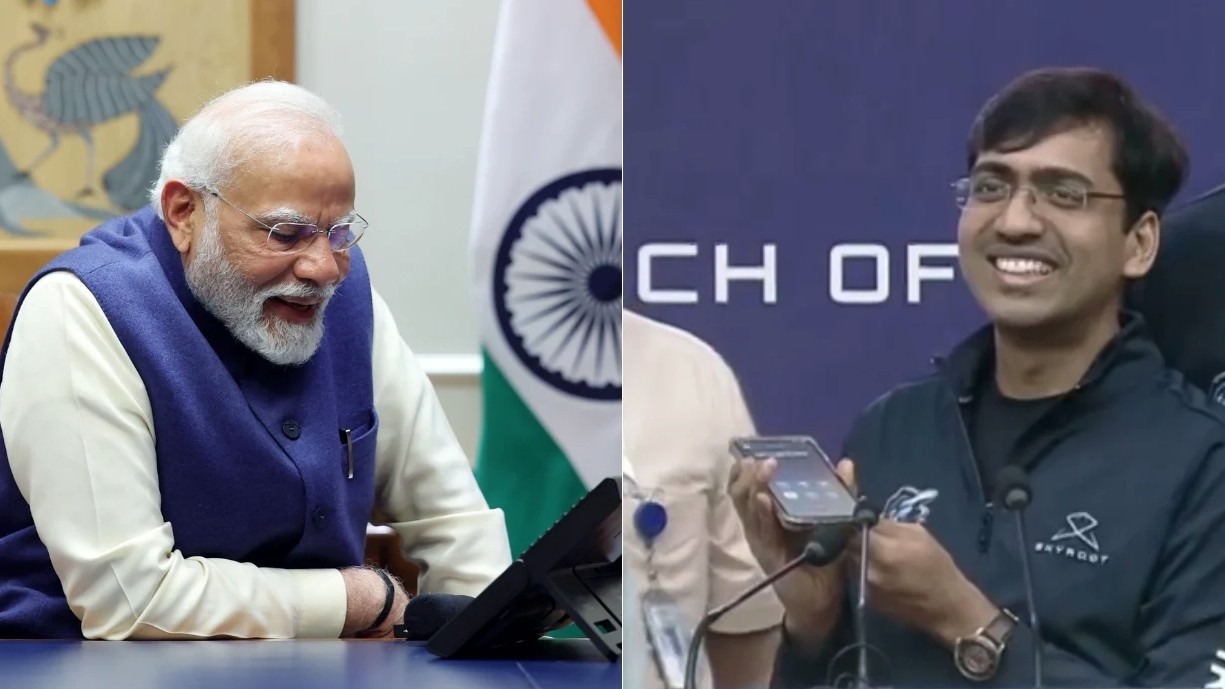 'You Made India Proud': PM Modi Dials In To Join Vikram-1 Launch Celebrations