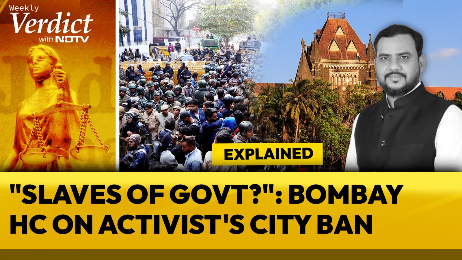 'Trying To Turn Citizens Into Slaves": Bombay High Court On Political Activist's City Ban