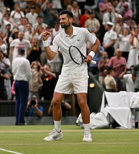 "Nice Surprise": Marathon Man Novak Djokovic Revels In Wimbledon Epic vs Felix Auger-Aliassime