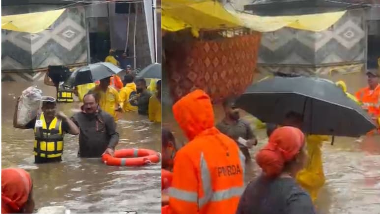 Alandi flood: आळंदीला पुराचा वेढा! पहिल्या मजल्यापर्यंत चढले पाणी; भक्त निवासातून 'त्या' 24 जणांना कसे वाचवले?
