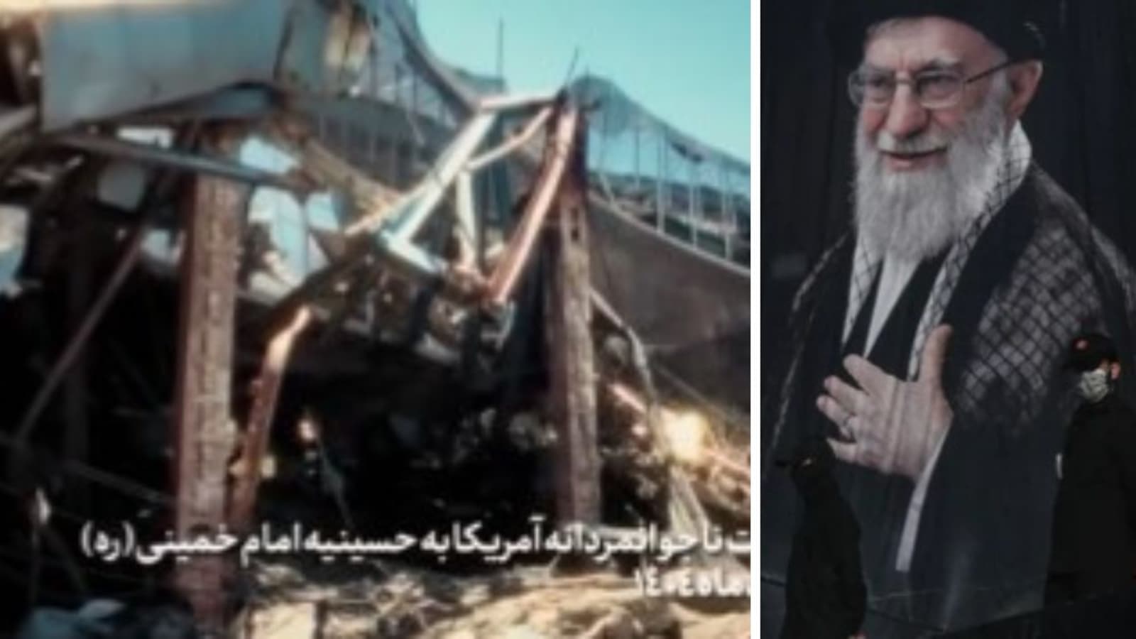 Video: Iran Releases Footage Of Khamenei's Destroyed Home For The First Time