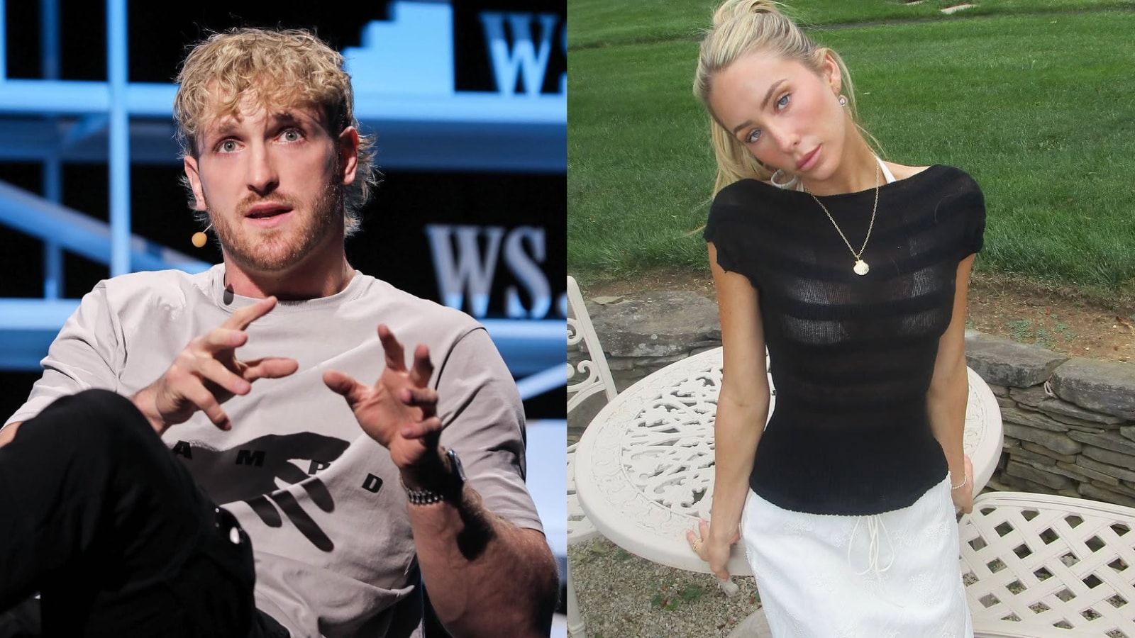 Logan Paul and Alix Earle seen together at Michael Rubin’s Hamptons event