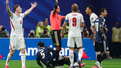 England Robbed? Messi's Argentina Slammed As Referee's Calls Fume Fans