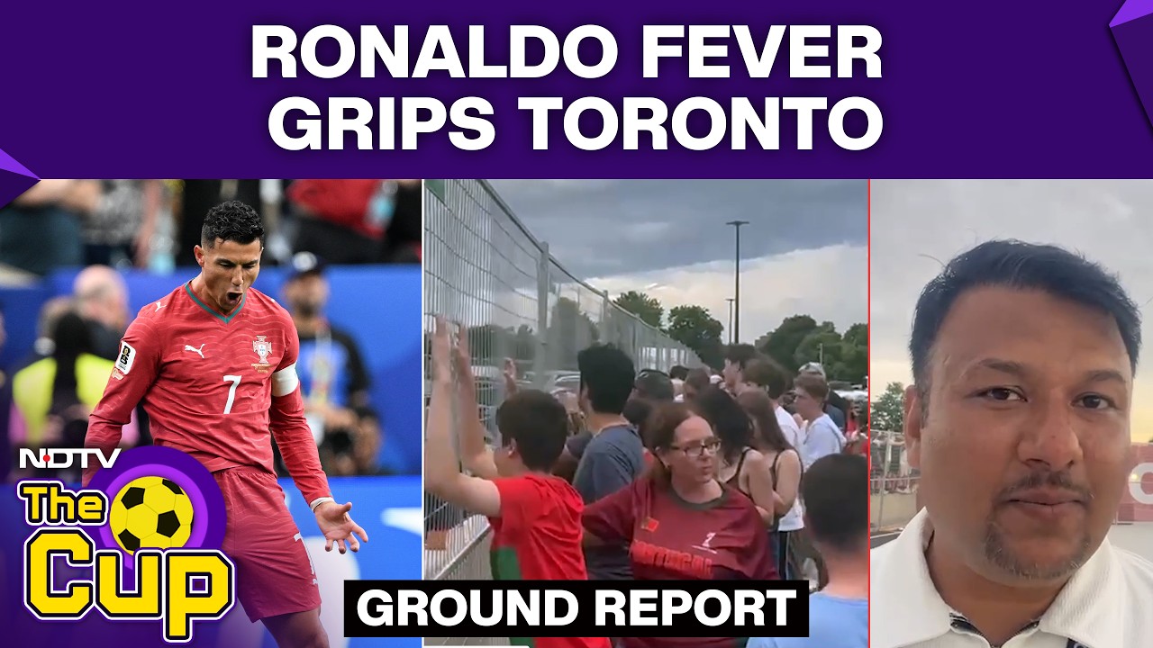 Ronaldo Fever Grips Toronto, Thousands Wait Hours for One Glimpse