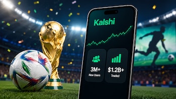 FIFA World Cup Drives 3 Million New Users To Kalshi, Fuels Record $1.2 Billion In Trades: Report