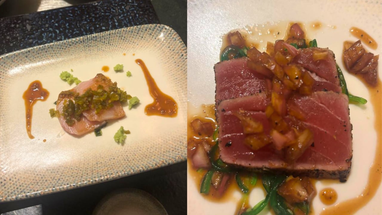 Despite 16 courses, the meal never felt too much.