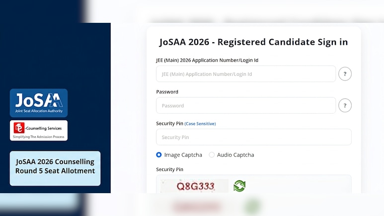 JoSAA 2026 Counselling Round 5 Seat Allotment OUT; Check Direct Link And Cutoff Details