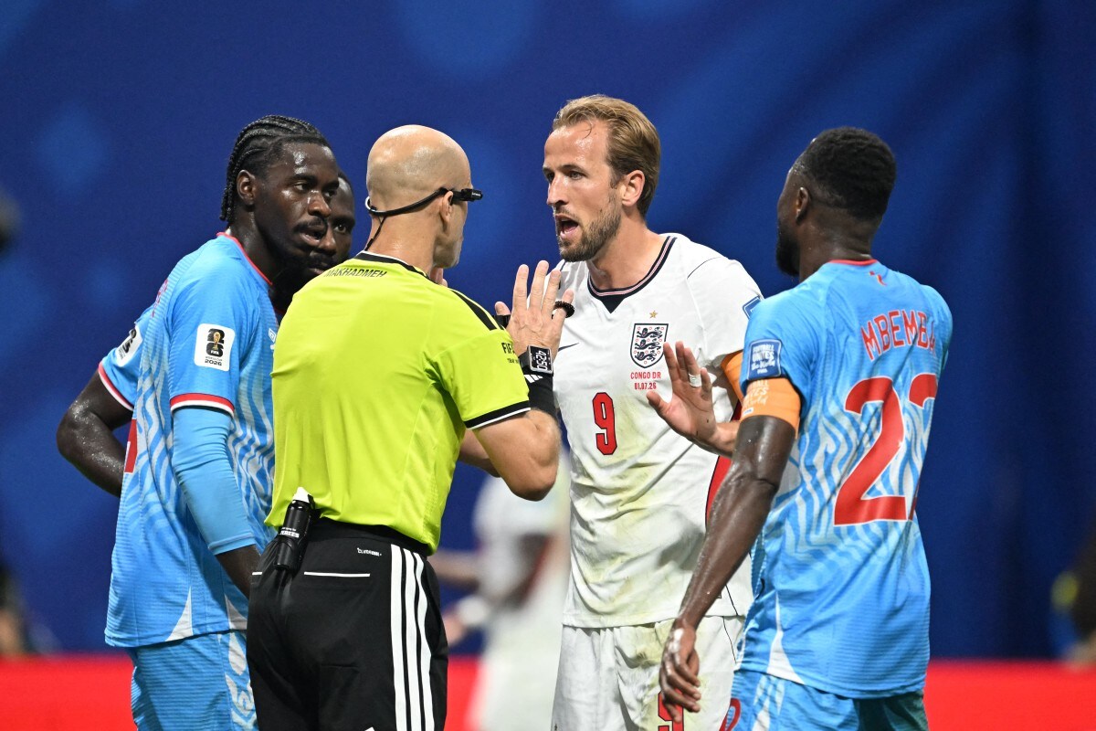 Harry Kane denied a penalty as England defeat DR Congo in FIFA World Cup 2026 Round of 32