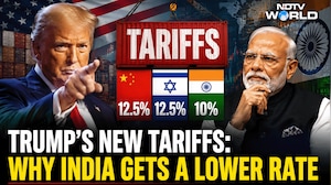 Trump New Tariffs | Trump Hits China, Israel With 12.5% New Tariffs. Why He Put India At 10%