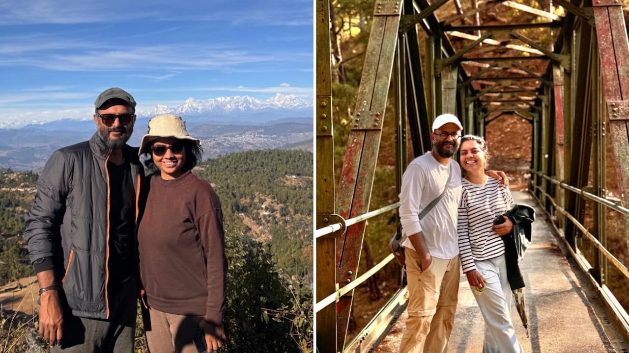Shivani and Avijeet left careers in corporate banking and design, respectively, to move to the mountains. (Photo by arrangement) Shivani and Avijeet left careers in corporate banking and design, respectively, to move to the mountains. (Photo by arrangement)