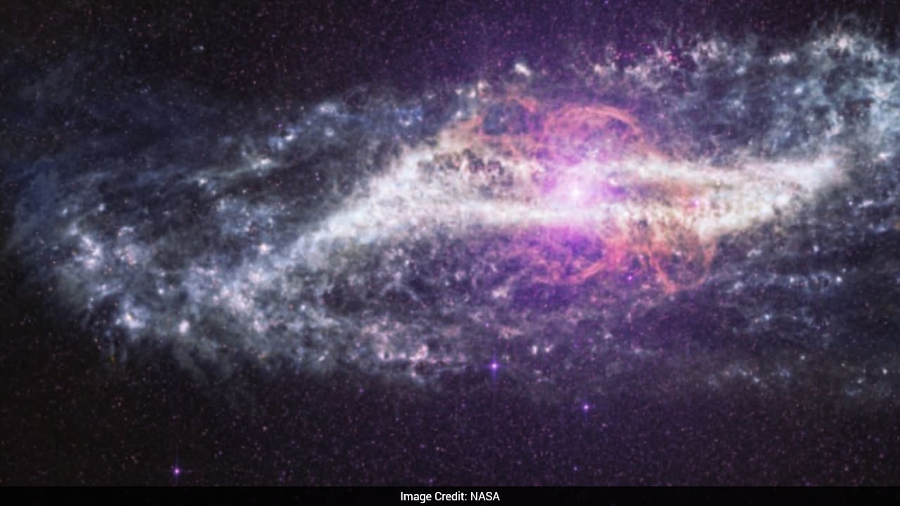 NASA's Webb Telescope Captures Rare Views Of Galaxy Shaped By Cosmic Collision
