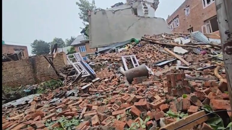 2 Terrorists' Family Homes Demolished In Kashmir Day After Anantnag Attack