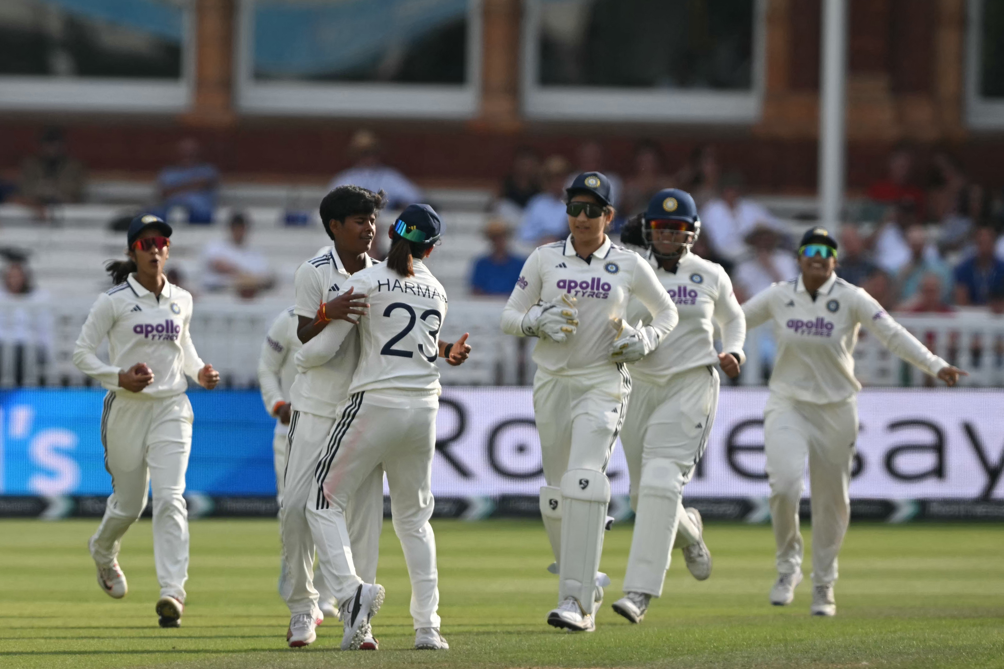 Harmanpreet Kaurs India Outplay England To Win Historic Lords Test By 270 Runs