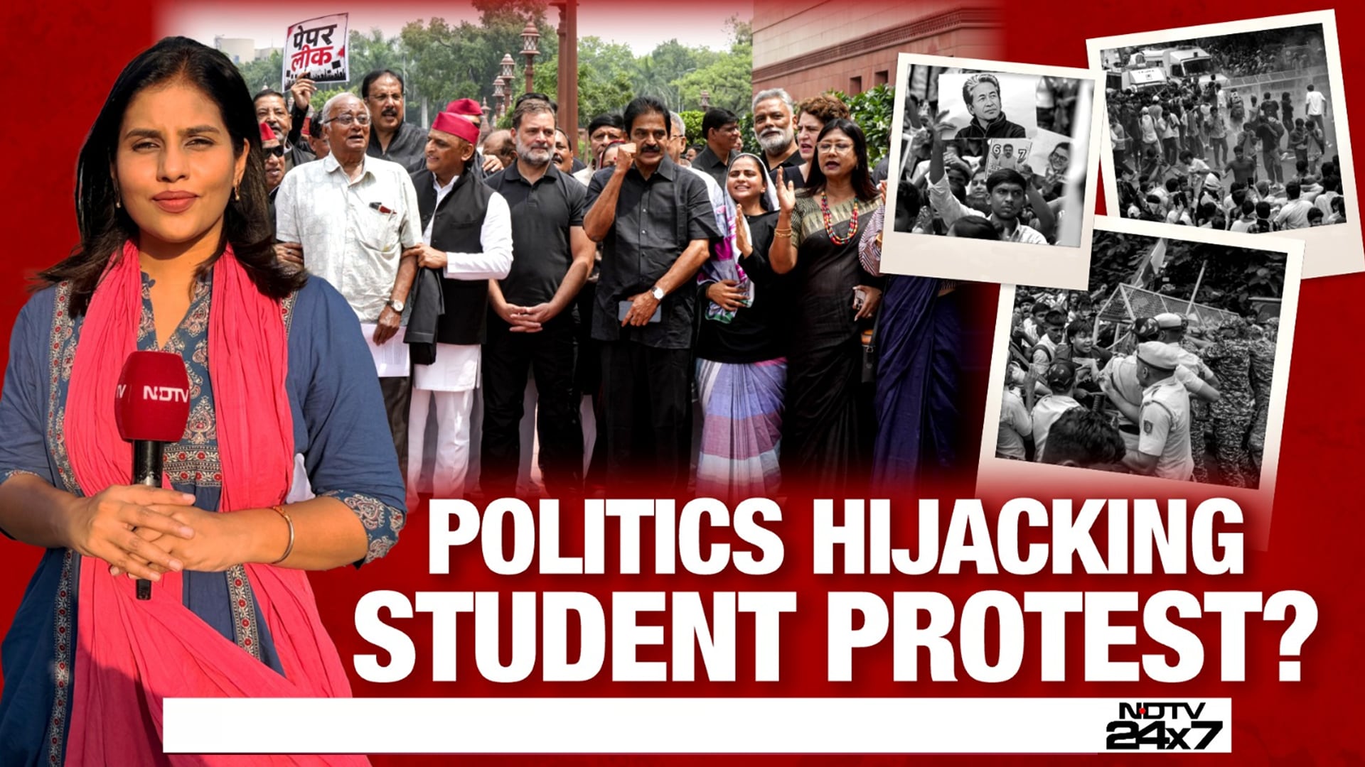 Politics Hijacking Student Protest?