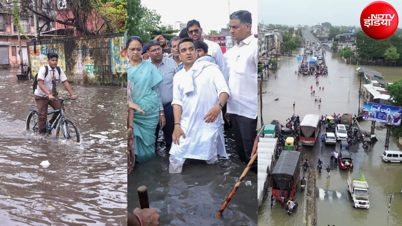 मुंबई के बाद सूरत की सड़कों पर सैलाब, 47 की मौत, 184 इलाकों में बाढ़ जैसे हालात