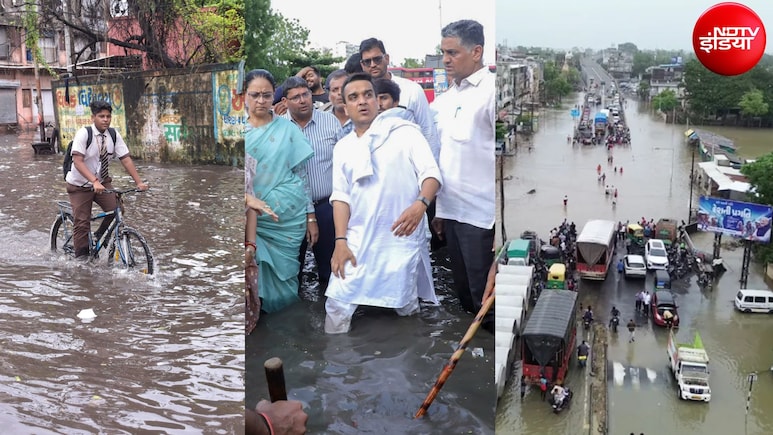 मुंबई के बाद सूरत की सड़कों पर सैलाब, 47 की मौत, 184 इलाकों में बाढ़ जैसे हालात