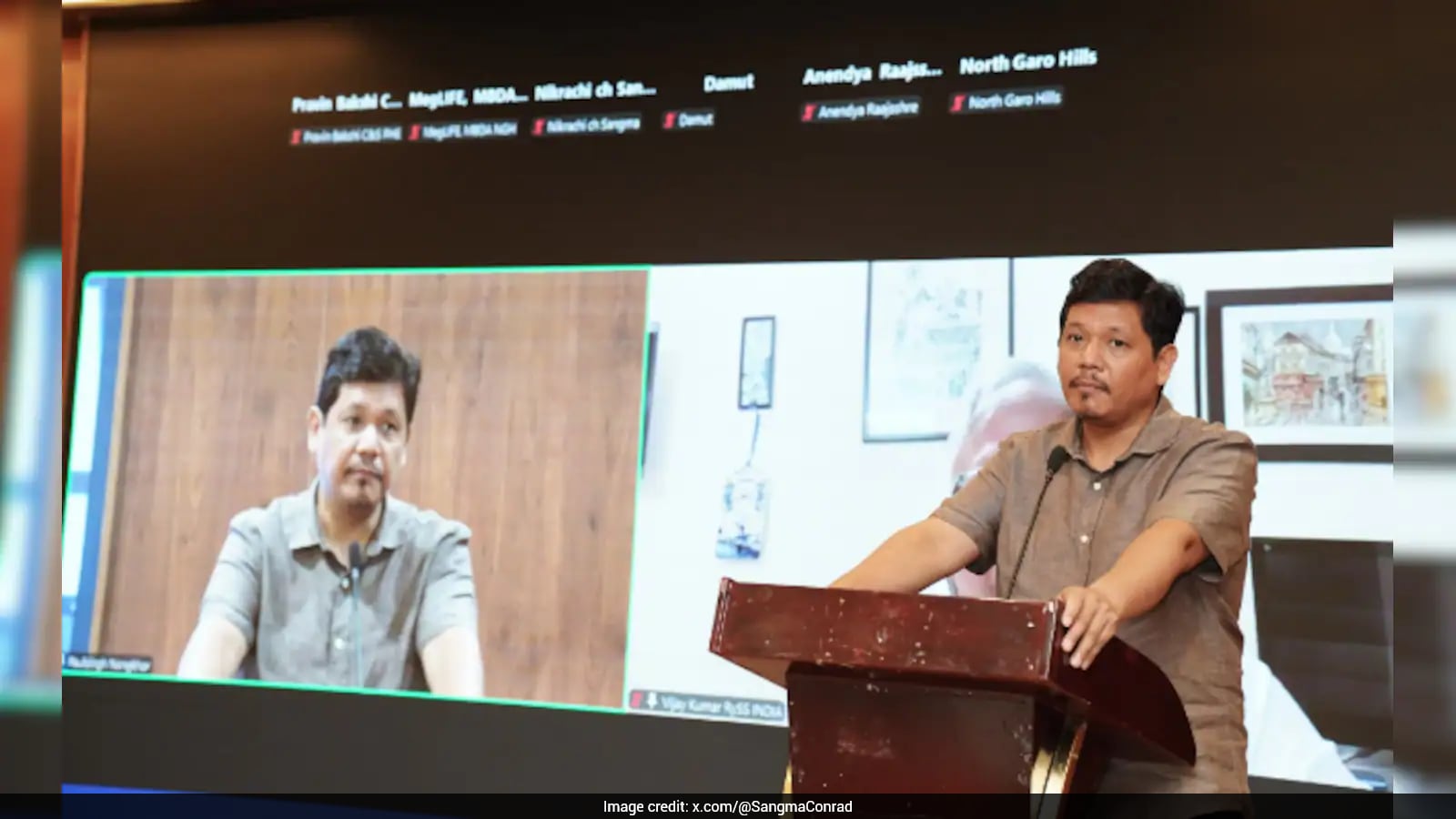 Meghalaya weather, Meghalaya rainfall deficit, Meghalaya CM Conrad K Sangma Warns Of El Nino Risks, Calls Climate Change ‘Existential Crisis’