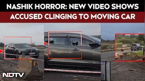 Nashik Horror: New Video Shows Accused Clinging to Moving Car Following Eve-Tease