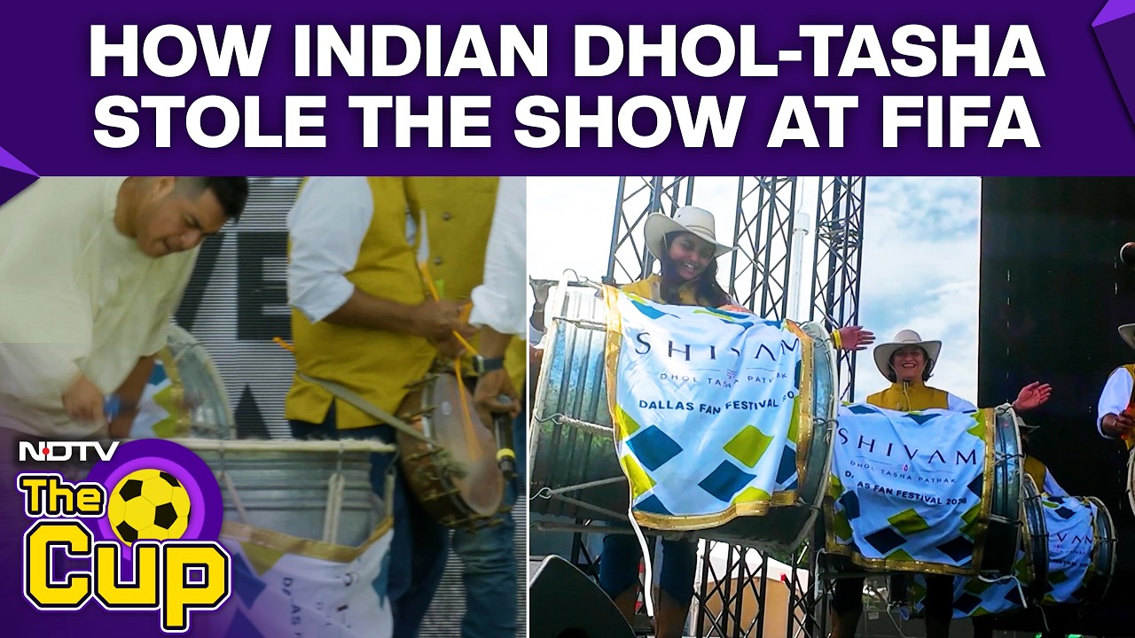 How Indian Dhol-Tasha Stole the Show at the FIFA World Cup