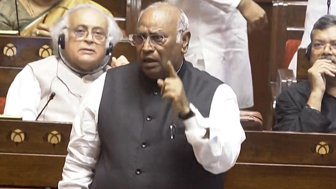 'Why Not In 2024?': Mallikarjun Kharge Attacks Centre Over Anti-Paper Leak Bill