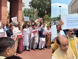 Centre vs Opposition Protest Showdown Outside Parliament Amid Stormy Session