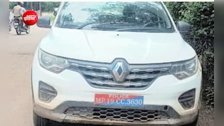 पुलिस चौकी प्रभारी की गाड़ी का कट गया ₹3500 का चालान, बिना बीमा के दौड़ा रहे थे कार, नंबर प्लेट भी गलत