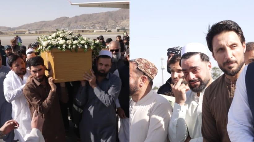 Rashid, Nabi In Tears At Afghanistan Pacer Shapoor Zadran's Funeral