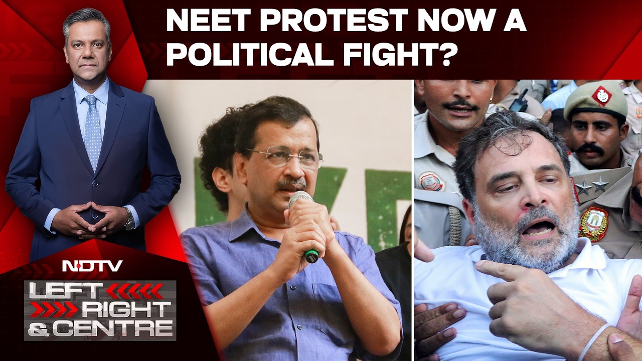 Who Hijacked The NEET Protest? Rahul Gandhi, BJP Or AAP?