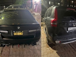 Tinted Glass, 'CATCHM3' Number Plate: 26 Lakhs Found Inside BMW In Lucknow