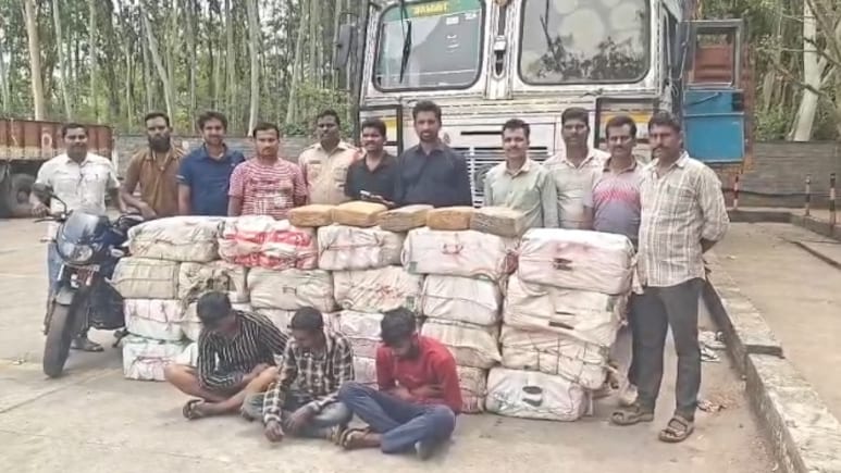 'Pushpa'-Style Drugs Racket Busted In Telangana, Rs 2.62 Crore Ganja Seized