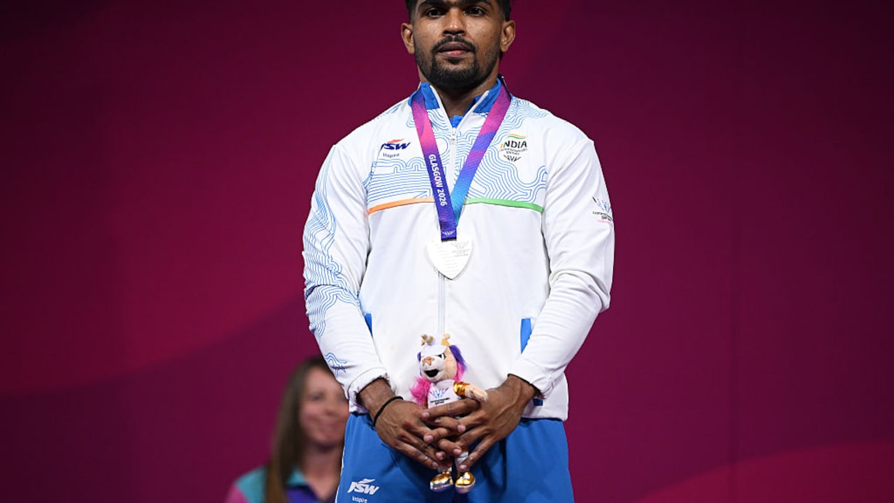 Raja Muthupandi Wins Weightlifting Silver Medal At Commonwealth Games 2026