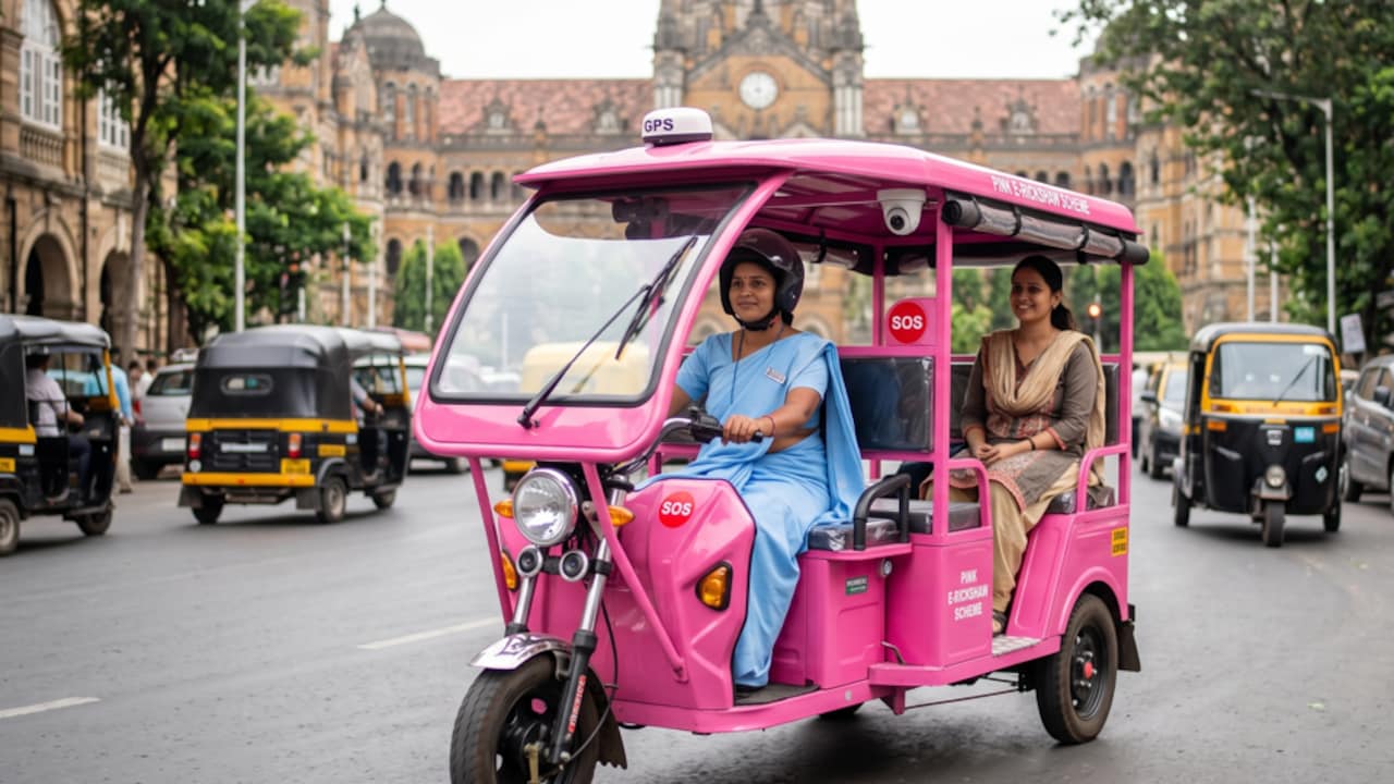 Pink E-Rickshaw Scheme 2.0: Key Routes In Mumbai, 40% Subsidy & Safety Features Explained