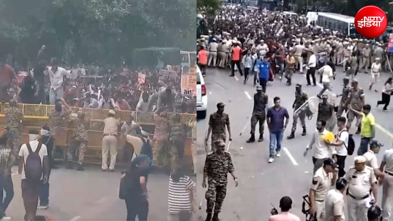 दिल्ली पुलिस ने जारी किए 20 जुलाई के VIDEO, CJP आंदोलन के प्रदर्शन की दिखी तस्वीर