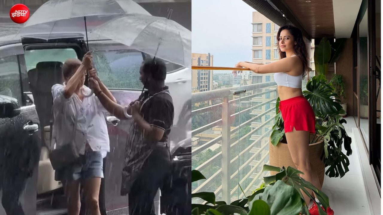 मुंबई की बारिश में छतरी लेकर पार्लर पहुंचीं पंचायत की मंजू देवी, छोरी एक्ट्रेस ने बालकनी में की कसरत, पूजा ने खाए पकौड़े