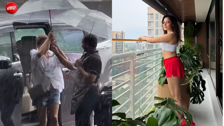 मुंबई की बारिश में छतरी लेकर पार्लर पहुंचीं पंचायत की मंजू देवी, छोरी एक्ट्रेस ने बालकनी में की कसरत, पूजा ने खाए पकौड़े