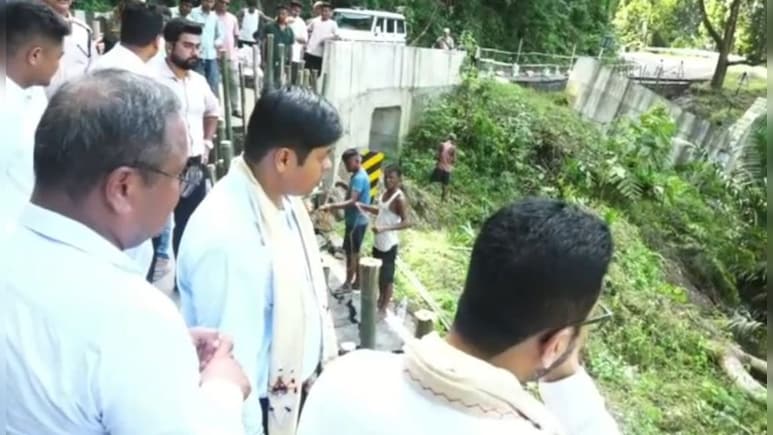 Assam-Arunachal Highway Shut As Heavy Rain Triggers Landslides