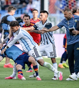 FIFA Deletes Argentina Star Leandro Paredes Red Card For Nasty Fight With Spain. Heres Why