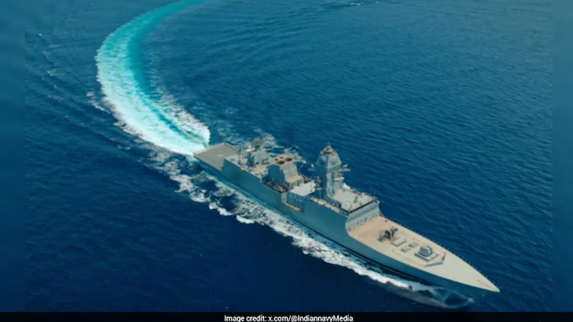 75% Indigenous INS Mahendragiri Commissioned Into Indian Navy