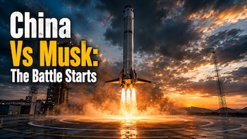 China Breaks Musk's Monopoly: Long March 10B Nails Debut Launch & Landing | Watch