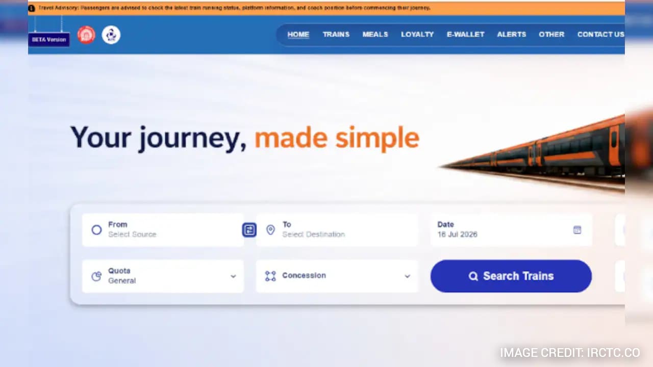 IRCTC Launches New Ticket Booking Website: Check Key Features
